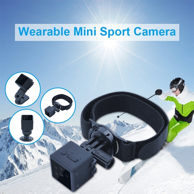 MD25 1080P Wearable Smart HD Camera Wireless Sport Camera, Support Infrared Night Vision / Motion Detection / TF Card, MD25 MD25 1080P Wearable Smart HD Camera Wireless Sport Camera, Support Infrared Night Vision / Motion Detection / TF Card, MD25